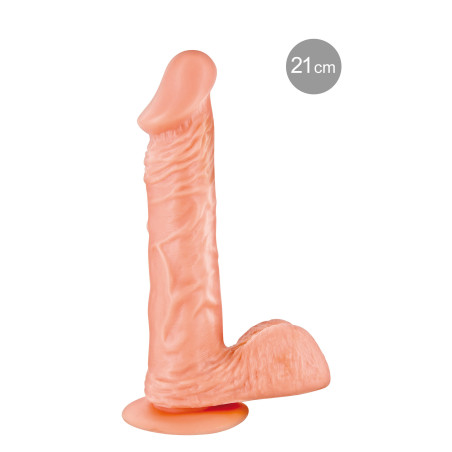 Distributeur sextoys : gode réaliste 21cm avec ventouse